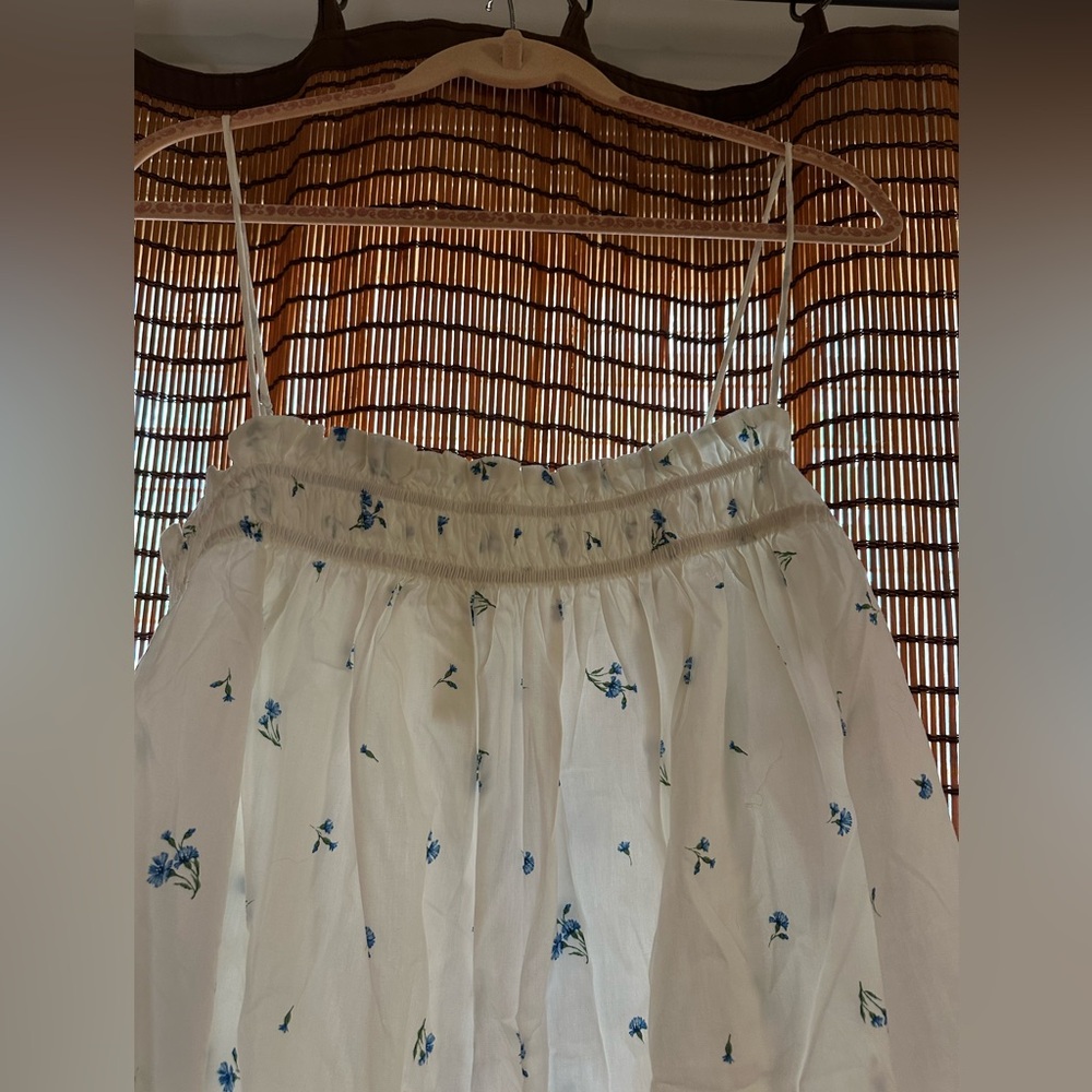 H&M White and Blue Chemise Intimates - Picture 6 of 14